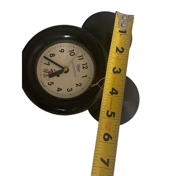 Disney’s Mickey Mouse clock battery operated Waterproof Works Vintage ULTRA RARE - Picture 4 of 8